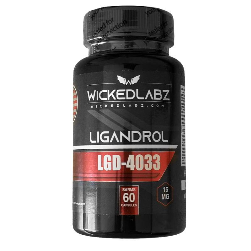 Wicked labz, Ligandrol, LGD-4033, 60 капсул