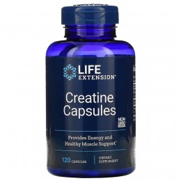 Life Extension, creatine capsules, 120 caps