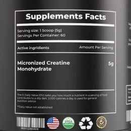 Wicked Labz, Creatine Monohydrate, 300 г