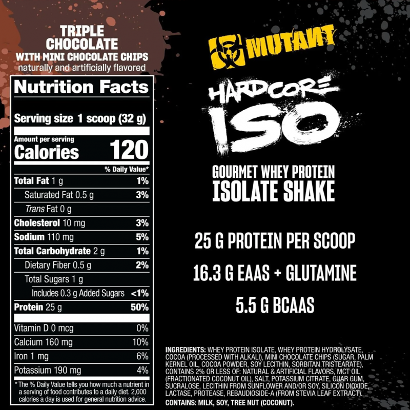 Mutant, Harcode ISO, Тройной Шоколад, 727 г